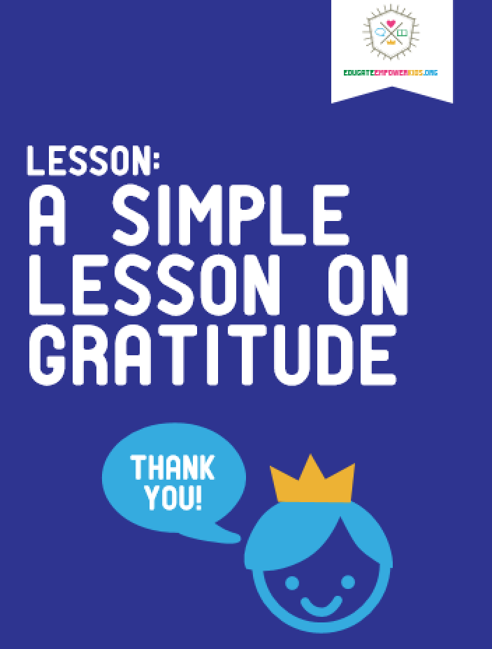A Lesson About Gratitude