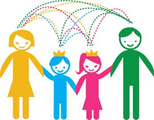 Happy Family Illustration